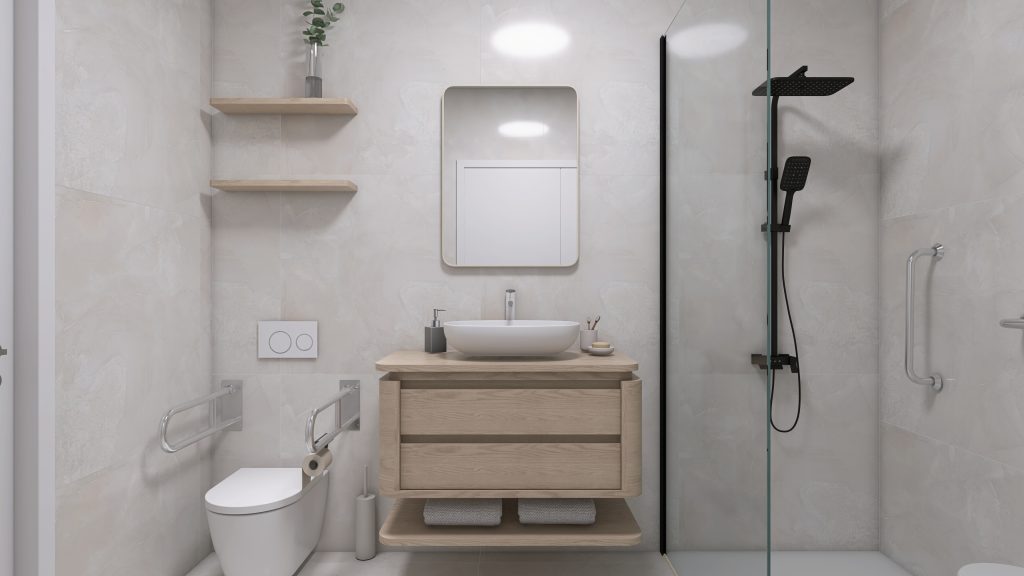 Render da casa de banho